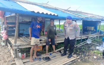 Sambang di Dermaga Serpis, Sat Polairud Polres Purwakarta Edukasi Keselamatan dan Tertib Aktivitas Perairan Waduk Jatiluhur