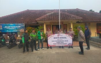 Kapolsek Campaka Berbagi Sembako Untuk Pengemudi Ojol: Wujud Kepedulian POLRI di Tengah Masyarakat