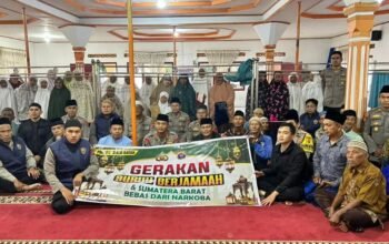 Kapolres Tanah Datar Giatkan Gerakan Subuh Berjamaah Demi Tingkatkan Kamtibmas