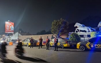 Blue Light Patrol Tengah Malam, Polres Purwakarta Persempit Ruang Gerak Pelaku Curanmor dan Begal