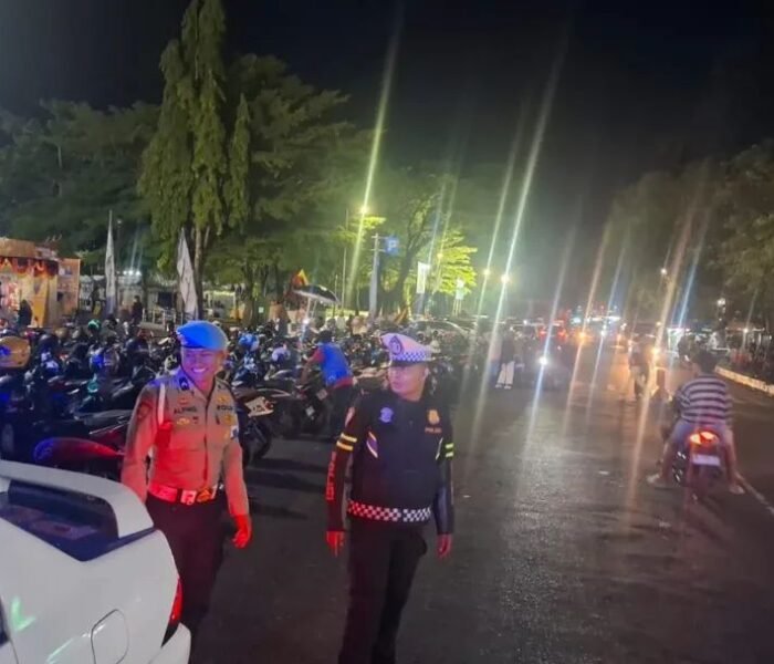 Polres Tanah Datar Patroli Malam, Pastikan Batusangkar Aman