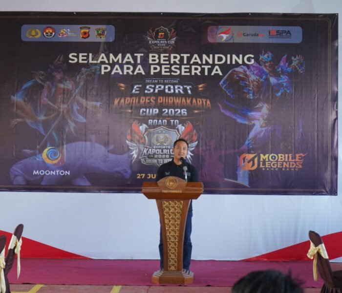 Polres Purwakarta Resmi Buka Kapolres Purwakarta Cup 2026, Wadah Generasi Muda Berprestasi di Dunia Esports