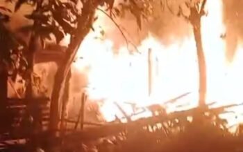 Diduga Berasal dari Tungku Kayu, Dapur Rumah Warga di Jatiluhur Terbakar, Polisi Bergerak Cepat Tangani Kejadian