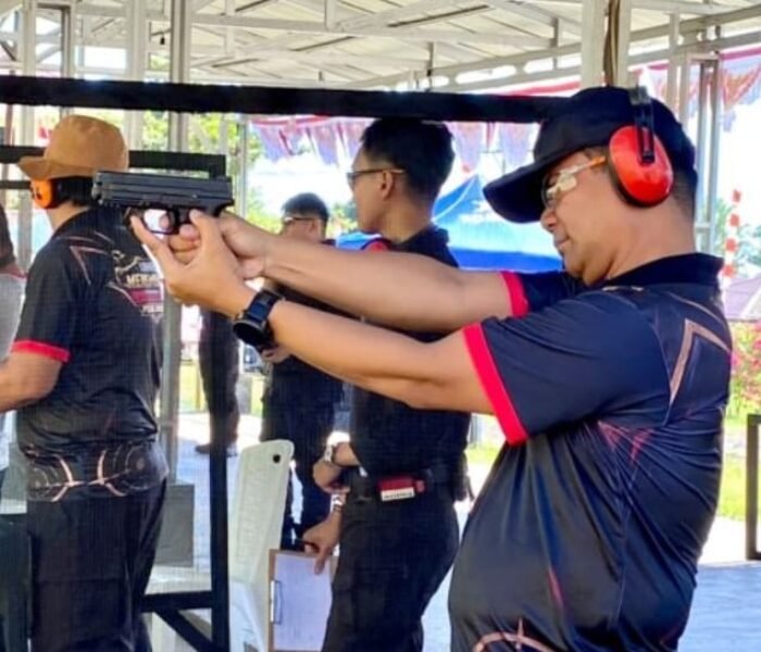 ​Semarak Hari Bhayangkara ke-80, Kapolresta Manado Unjuk Ketangkasan dalam Kejuaraan Menembak Kapolda Cup 2026
