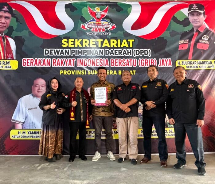 Resmi Terima SK, GRIB Jaya 50 Kota Siap Perkuat Konsolidasi Organisasi