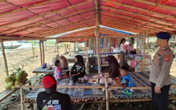 POLRI Hadir di Pesisir Jatiluhur, Sat Polairud Ajak Wisatawan Jaga Kebersihan dan Keselamatan