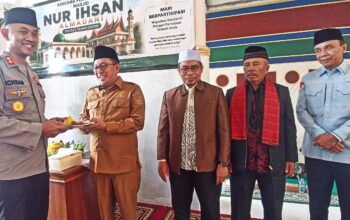 Hari Bhayangkara Ke-80, Polres Tanah Datar Gelar Doa Bersama di Masjid Baru