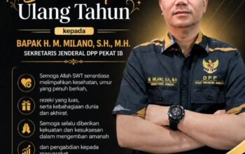 DPW PEKAT IB DKI Jakarta Sampaikan Ucapan Ulang Tahun kepada Sekjen DPP PEKAT IB