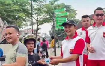 HUT Bhayangkara ke-80: Polres Tanah Datar Bagikan Kunci Ganda Gratis