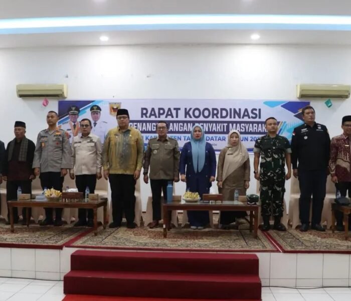 Berantas Penyakit Masyarakat, Kapolres Tanah Datar Perkuat Sinergi