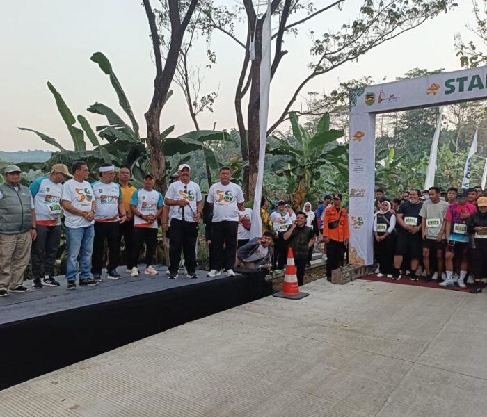 Fun Run 5K Gurudug Jadi Ajang Kebersamaan, Forkopimda Purwakarta dan Polri Perkuat Sinergi Jaga Kamtibmas