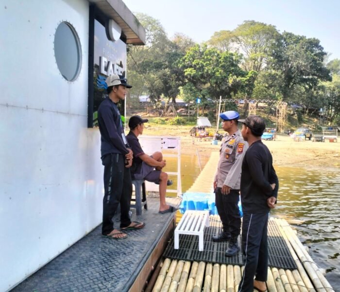 Satpolairud Polres Purwakarta Intensifkan Patroli Antisipasi Premanisme dan Kejahatan Jalanan di Kawasan Wisata Jatiluhur
