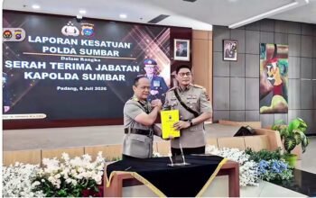 Irjen Djati Wiyoto Abadhy Resmi Menjadi Kapolda Sumbar Baru