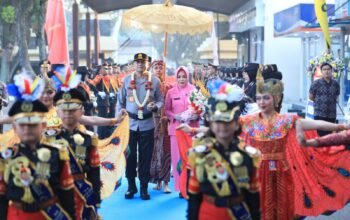 Kapolres Purwakarta Hadiri Tradisi Penyambutan Kapolda Jawa Barat, Wujud Soliditas dan Penguatan Kepemimpinan Polri