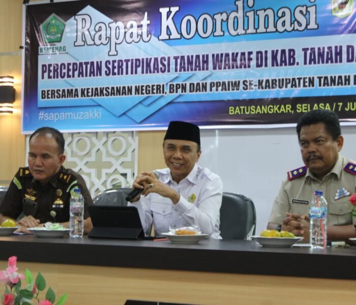 Cegah Konflik Sosial, Hendri Pani Dias Dorong Sertifikasi Gratis Ratusan Tanah Wakaf