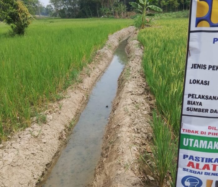Irigasi Way Semah Rp195 Juta Disambut Warga, Kades Negeri Katon Tegaskan Pengawasan P3-TGAI