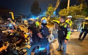 Satlantas Polres Purwakarta Intensifkan KRYD Malam Hari, Cegah Pelanggaran Lalu Lintas dan Kejahatan Jalanan