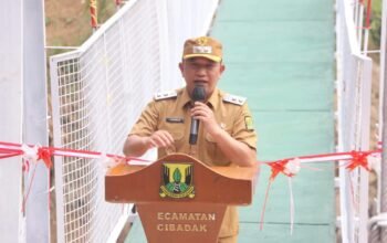 Peresmian Jembatan Garuda di Cibadak Wakil Bupati Sukabumi H. Andreas, S.E., Sinegritas Hadirkan Pemerataan Pembangunan