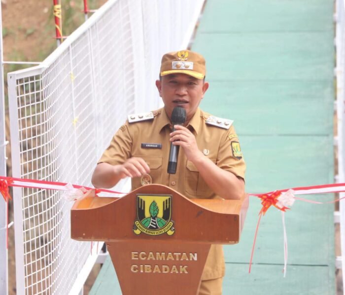 Peresmian Jembatan Garuda di Cibadak Wakil Bupati Sukabumi H. Andreas, S.E., Sinegritas Hadirkan Pemerataan Pembangunan