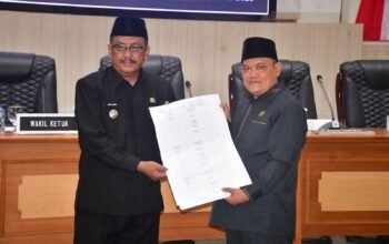 Paripurna DPRD Pertanggung Jawaban Pelaksanaan APBD Tahun 2025 Siap di Tetapkan Menjadi Perda