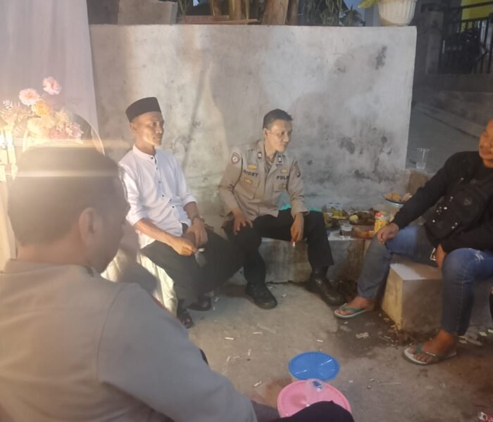Jelang Hajatan dan Keramaian, Polsek Sukatani Ingatkan Warga Jaga Kamtibmas