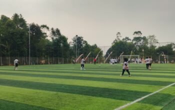 Jaga Turnamen Sepak Bola Putri, Polsek Kiarapedes Pastikan APDESI Cup 2026 Berjalan Aman