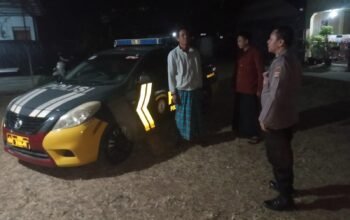 Blue Light Patrol Dini Hari, Polsek Pasawahan Sasar Jalan Pedesaan Cegah Gangguan Kamtibmas