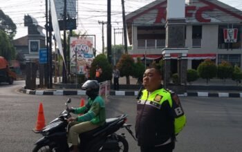 Karnaval Kendaraan Hias HUT Ke-81 RI, Satlantas Polres Purwakarta Rekayasa Arus di Sejumlah Ruas Jalan
