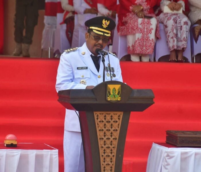 Upacara Peringatan Hut Ri Ke 81 Kemerdekaan RI Bupati Sukabumi Ajak Kuatkan Kolaborasi Untuk Pembangunan