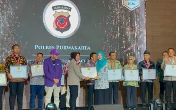 Polres Purwakarta Raih Public Service Award Jawa Barat 2026, Komitmen Tingkatkan Pelayanan Publik