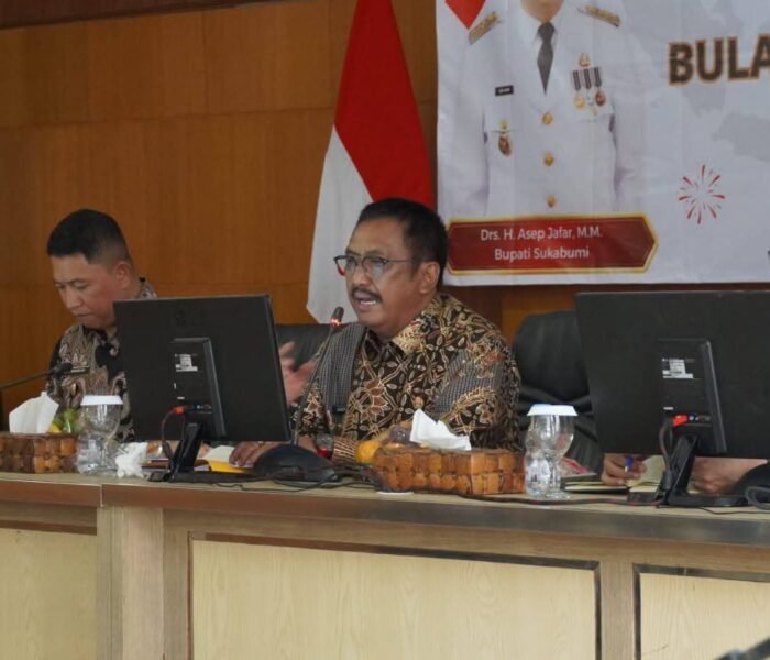 Rapat Dinas Bupati Sukabumi Drs., H., Asep Japar, M.M., Tekankan Peningkatan PAD, Momentum HJKS Fokus Pelayanan Masarakat