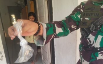 Respons Cepat Bhabinkamtibmas dan Babinsa, Cek Dugaan Pelemparan Kaca Rumah Warga di Nagritengah