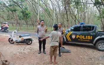 Patroli Perkebunan, Polsek Campaka Ajak Warga Jaga Lingkungan Wujudkan “Jaga Rawat Jawa Barat”