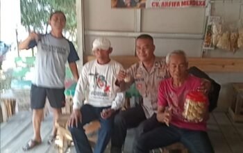 Deteksi Dini Gangguan Kamtibmas, Bhabinkamtibmas Citalang Sambangi Warga dan Ingatkan Bahaya Provokasi