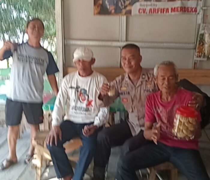 Deteksi Dini Gangguan Kamtibmas, Bhabinkamtibmas Citalang Sambangi Warga dan Ingatkan Bahaya Provokasi