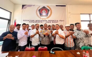 Kapolres Purwakarta Sambangi PWI, Perkuat Kemitraan Strategis Polisi dan Insan Pers