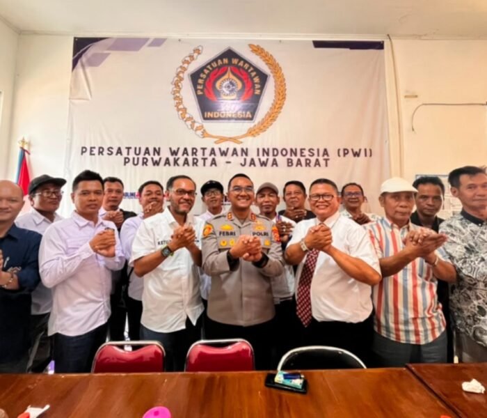 Kapolres Purwakarta Sambangi PWI, Perkuat Kemitraan Strategis Polisi dan Insan Pers