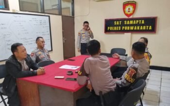 Cegah Judi Online, Kasat Samapta Polres Purwakarta Perkuat Pengawasan dan Disiplin Personel