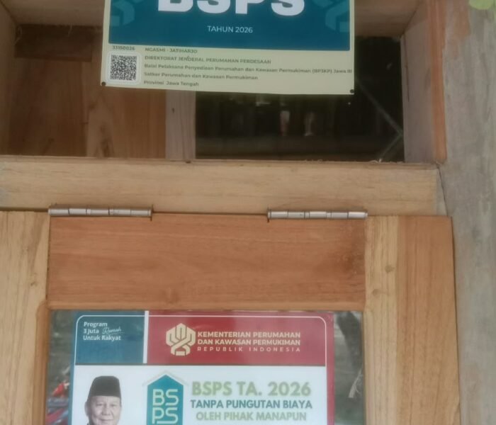 BSPS Grobogan Disorot, Warga Desak KPK Audit Seluruh Proyek
