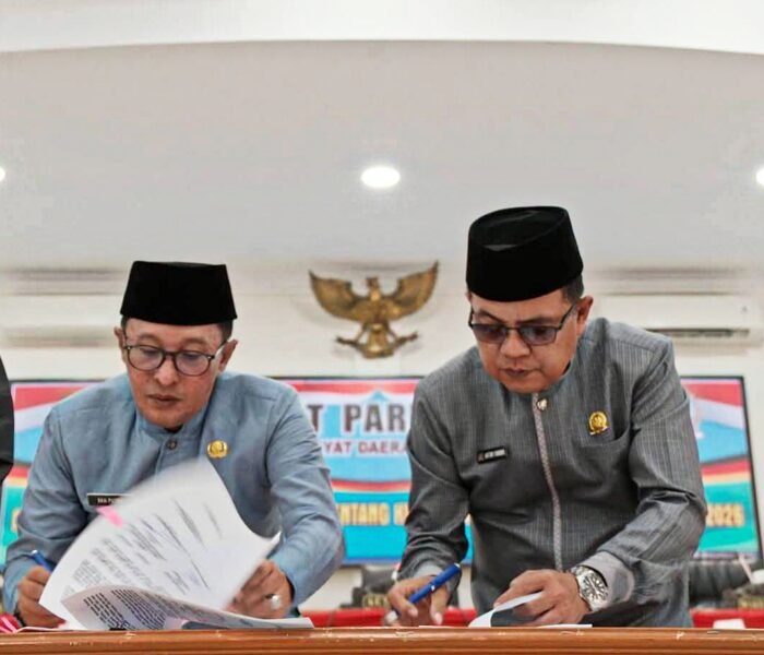 Ketua DPRD Anton Yondra Pimpin Kesepakatan KUA-PPAS 2026