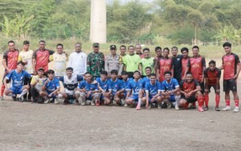 Sinergitas TNI-Polri Amankan Final Panjunan Cup, Jaga Persatuan Lewat Kegiatan Positif