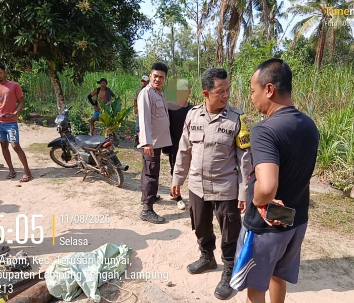 Diduga Curi Sparepart Motor, Pria Diamankan Warga di Tanjunganom