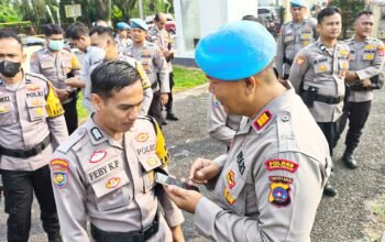 Kasi Propam AKP Hendry Bintang Siagian Pimpin Gaktiblin Perkuat Disiplin Personel