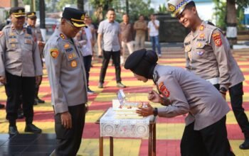 Bukan Sekadar Ucapan, Kapolres Purwakarta Beri Perhatian Untuk Personel Yang Berulang Tahun