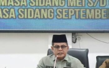 Pimpin Masa Sidang Baru, Ketua DPRD Anton Yondra Tebar Komitmen Kerja Nyata