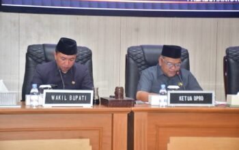 Paripurna Pemkab Sukabumi Sampaikan Nota Pengantar Raperda Perubahan APBD 2026