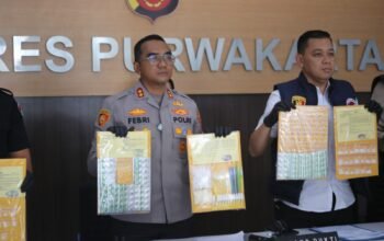 Tiga Bulan, Satuan Reserse Narkoba Polres Purwakarta Ungkap 35 Kasus Narkoba, 41 Tersangka Diamankan