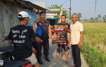 Cegah Karhutla Sejak Dini, Bhabinkamtibmas Nagri Kidul Sambangi Warga dan Perkuat Edukasi