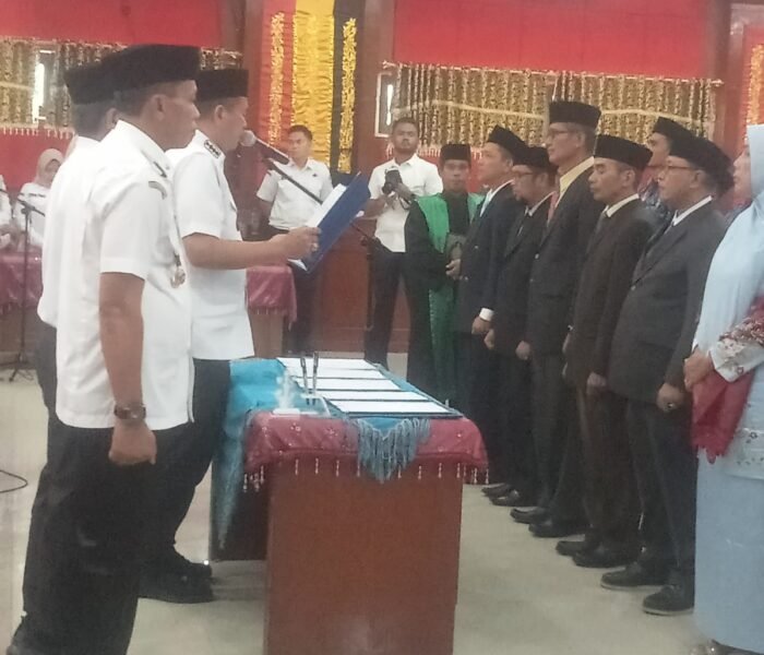 Wali Kota Pariaman Kukuhkan Pejabat Definitif, Roda Pemerintahan Makin Solid