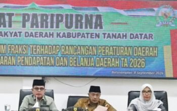 Ketua DPRD Anton Yondra Pimpin Paripurna Perubahan APBD 2026